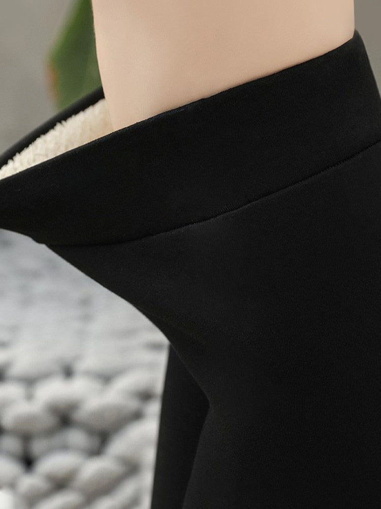 Calça Legging Térmica Forrada com Lã