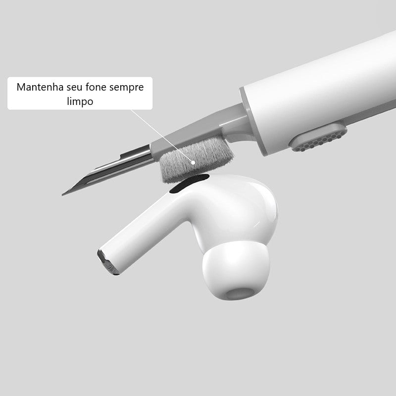 Caneta Limpadora Multifuncional de Fones de Ouvido e Eletrônicos