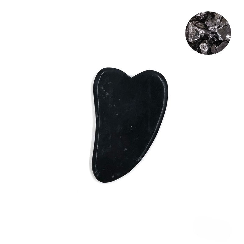 Obsidian Roller e Gua Sha - Massageador Facial