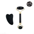 Obsidian Roller e Gua Sha - Massageador Facial